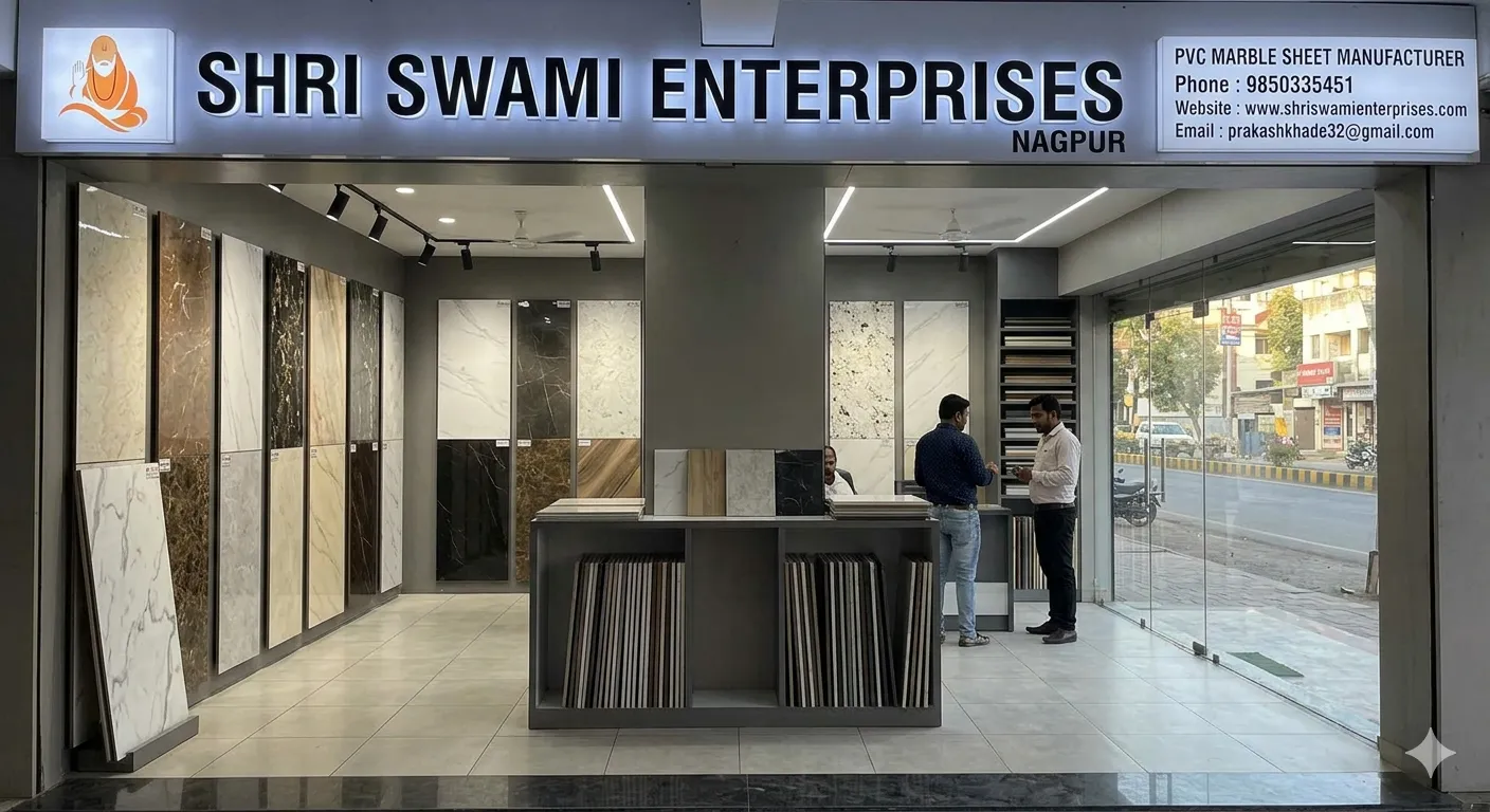 PVC Marble Sheet Manufacturer in Nagpur – Shri Swami Enterprises