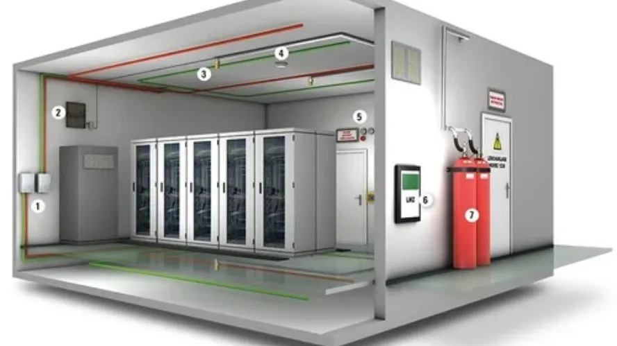 Automatic Clean Agent System