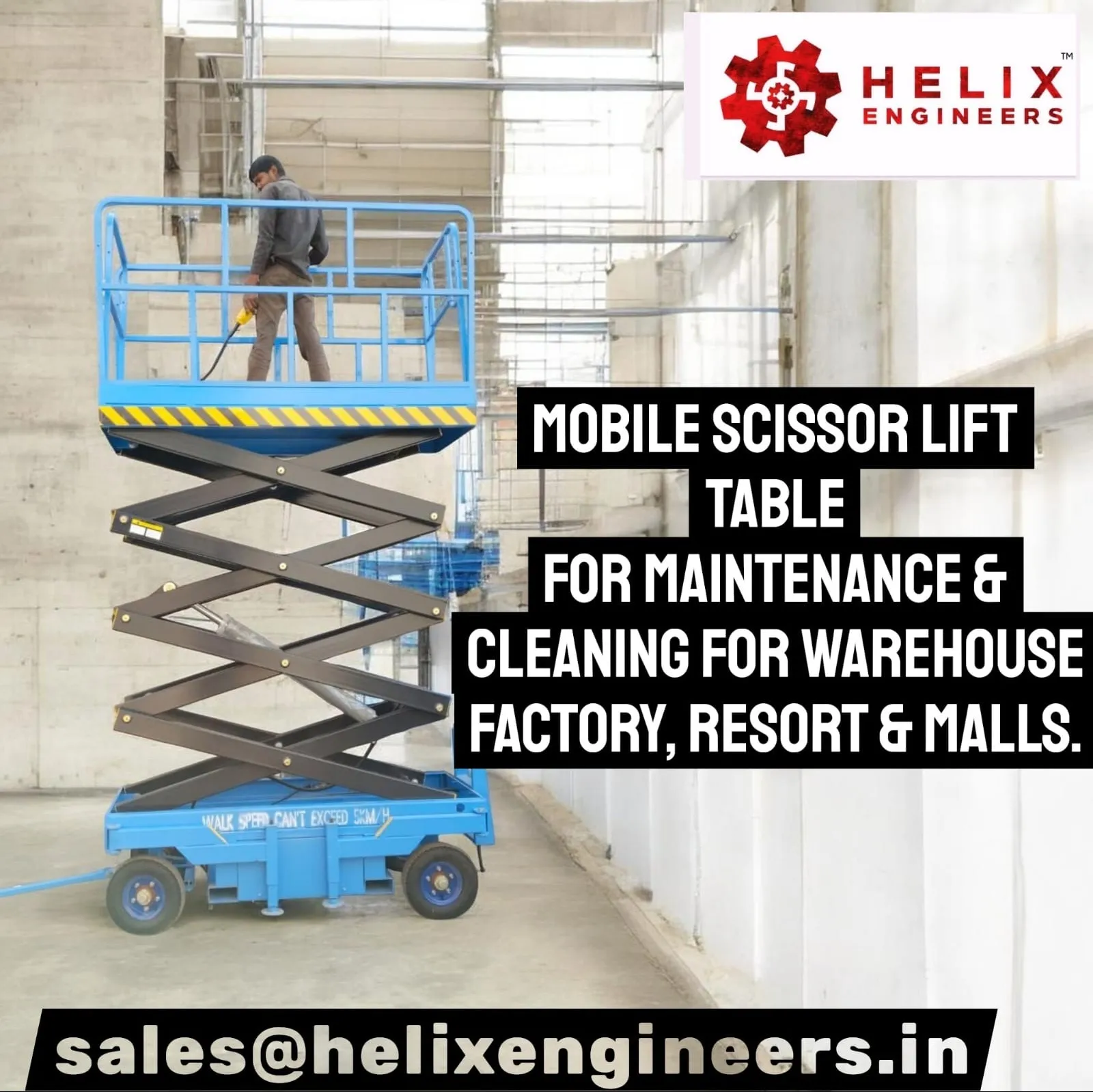 Mobile Scissor Lift Table Manufacturer