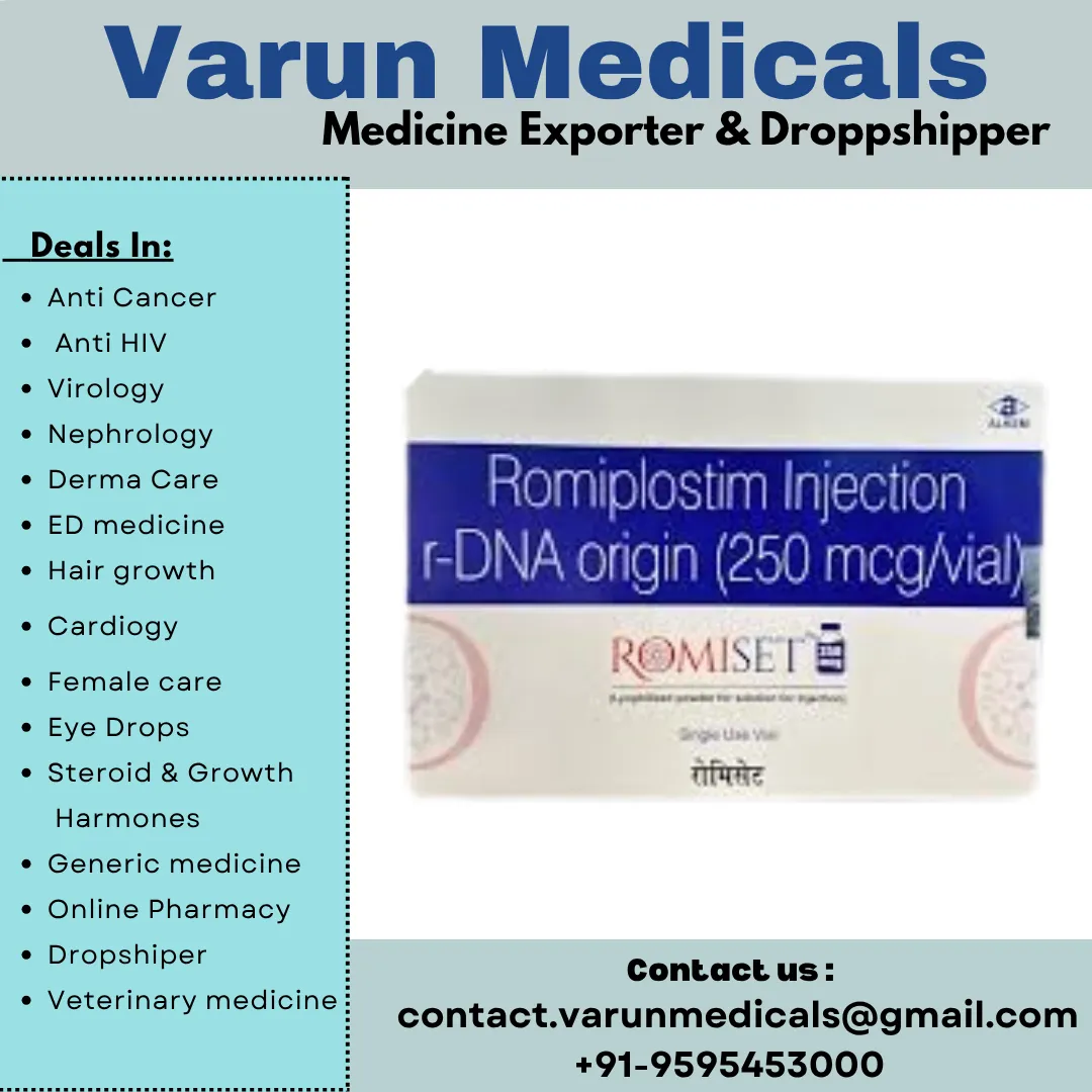 Romiplostim Injection Supplier, Dealer, Exporter