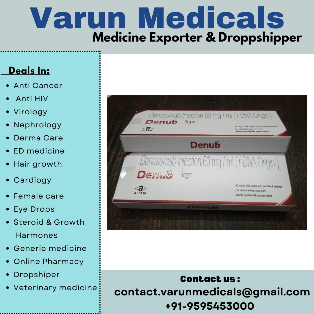 Denosumab Injection Supplier, Dealer, Exporter