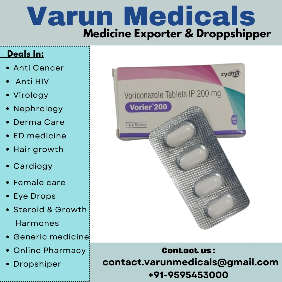 Voriconazole Tablets Supplier, Dealer, Exporter