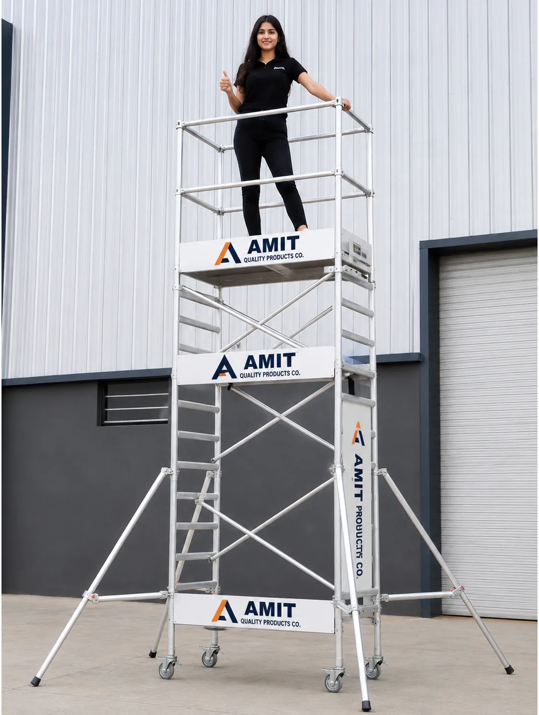 Aluminium Scaffolding Ladder