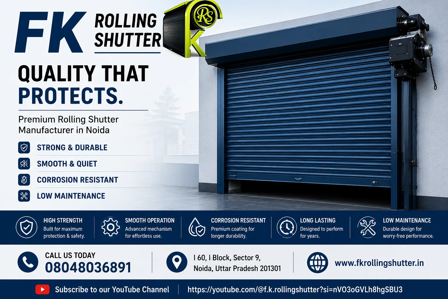 Best Rolling Shutter Manufacturer In Noida Sector 3