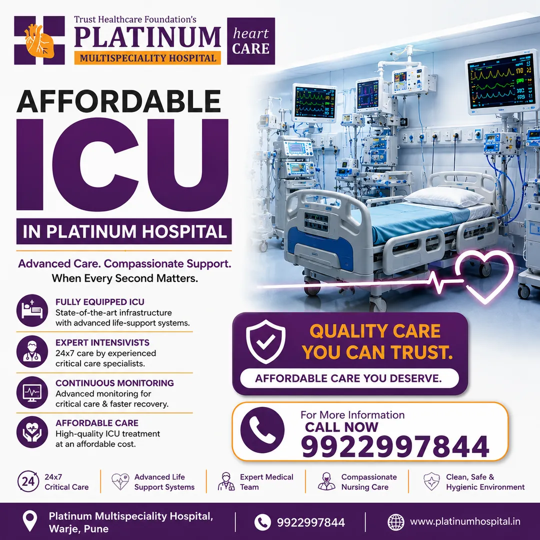 An ICU specialist hospital serving Kirkatwadi and Khadakwasla