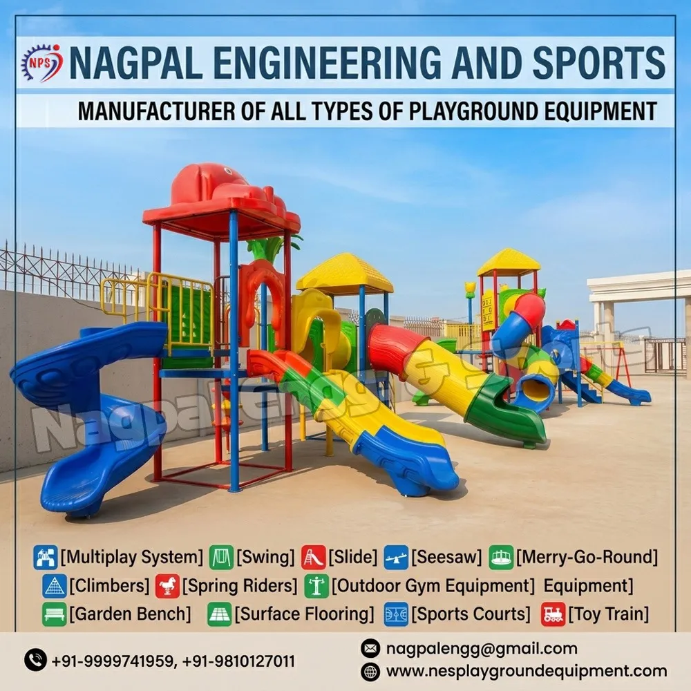 Best Playground Equipment in Delhi | Nagpal Engineering and Sports | Multiplay System