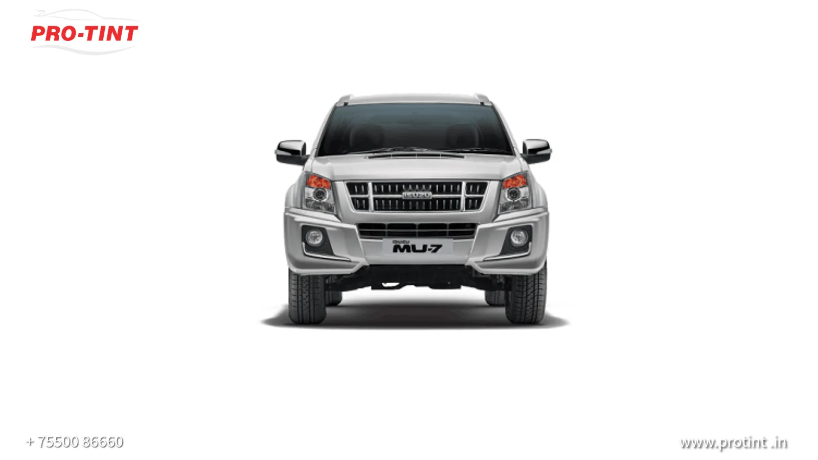 TOP QUALITY SUNFILM,ACCESSORIES,PPF,COATINGS FOR ISUZU MU 7 AT COIMBATORE PROTINT
