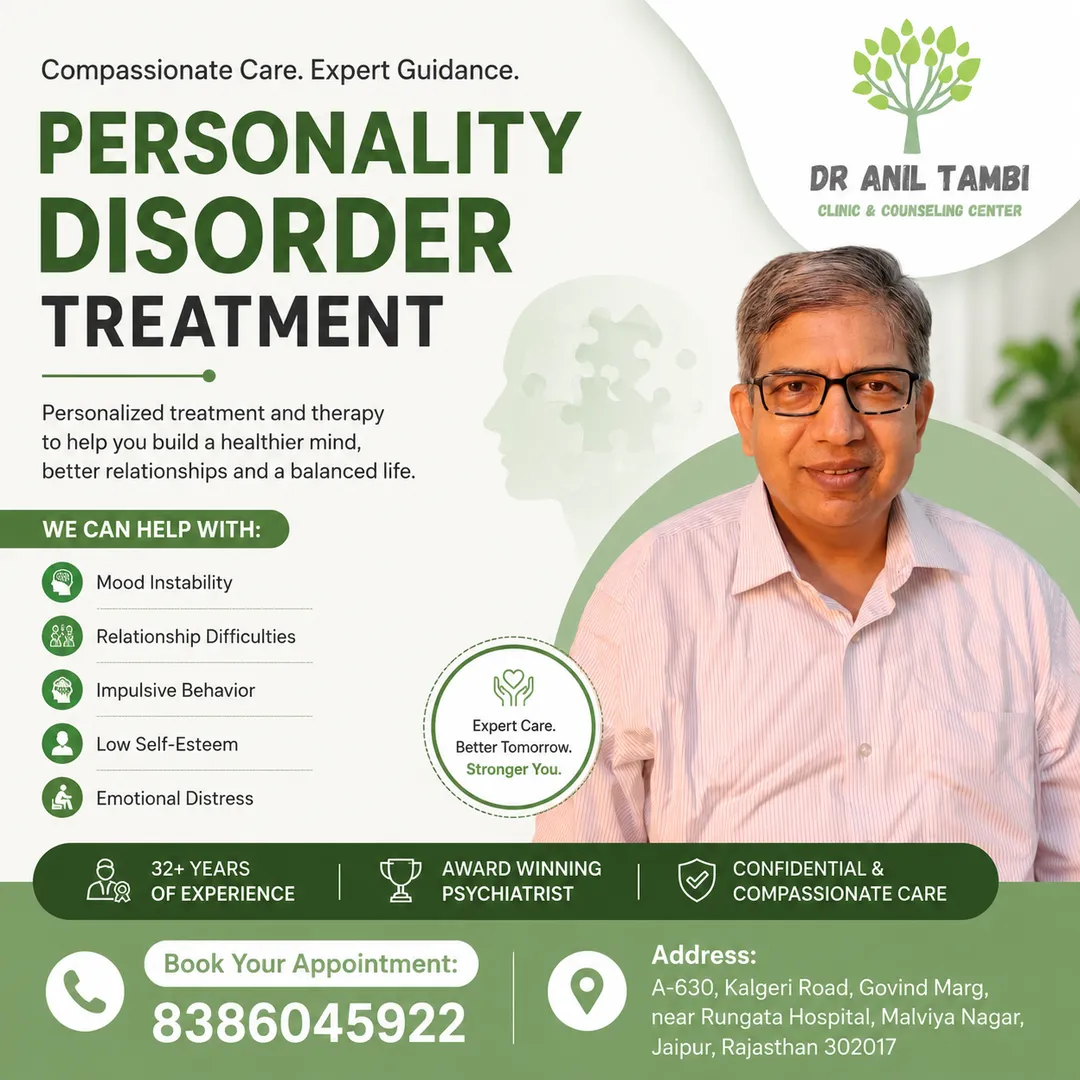 Personality Disorder Treatment in Jaipur