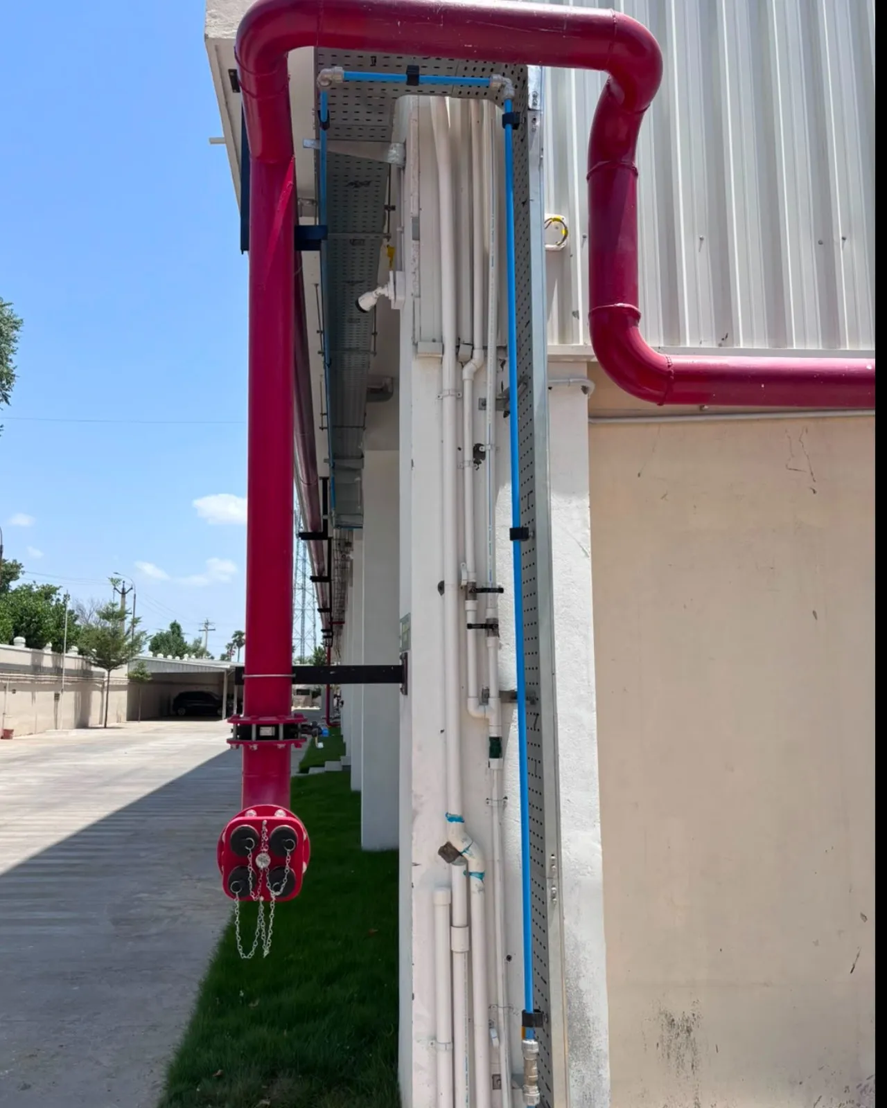 External Fire Hydrant Line Installation – Structural and Functional Precision