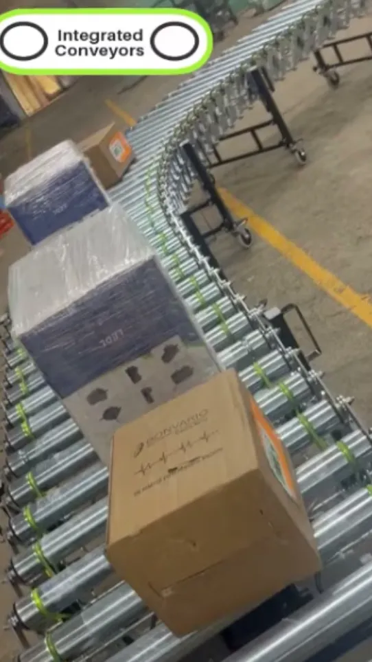 POWERED Expandable Conveyor Coimbatore Flexible handling for varying loads