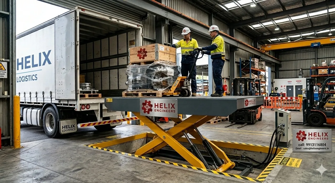 Loading Unloading Scissor Lift Table