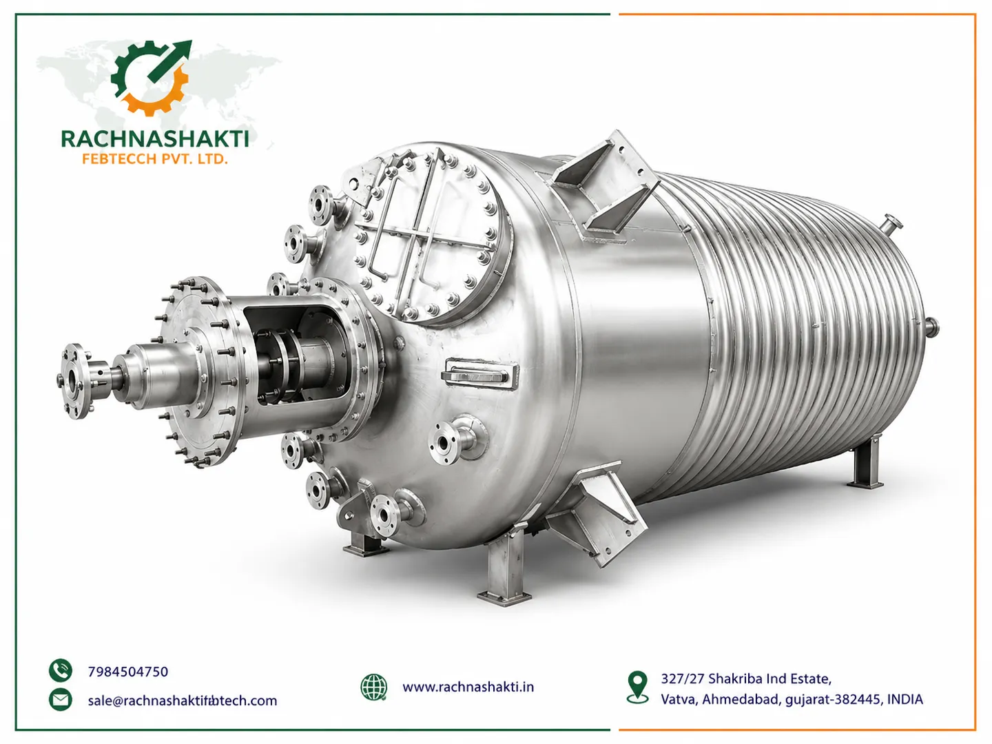Limpeted Chemical Reactor Manufacturer in Bangladesh
