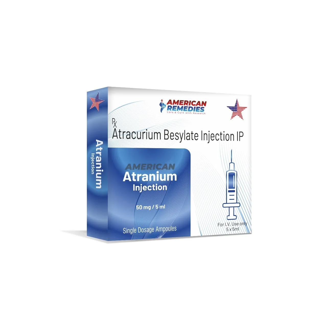 Atranium 50 mg Injection (Atracurium Besylate)Exporter to Washington, USA |City Drug Exporters INDIA