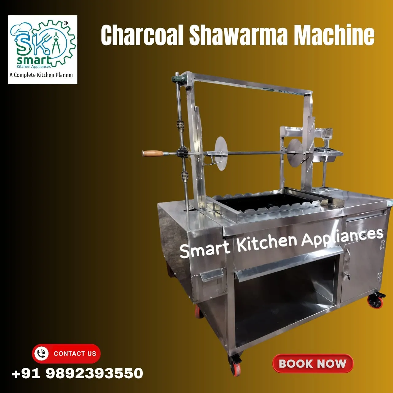 Charcoal Shawarma Machine in Andheri
