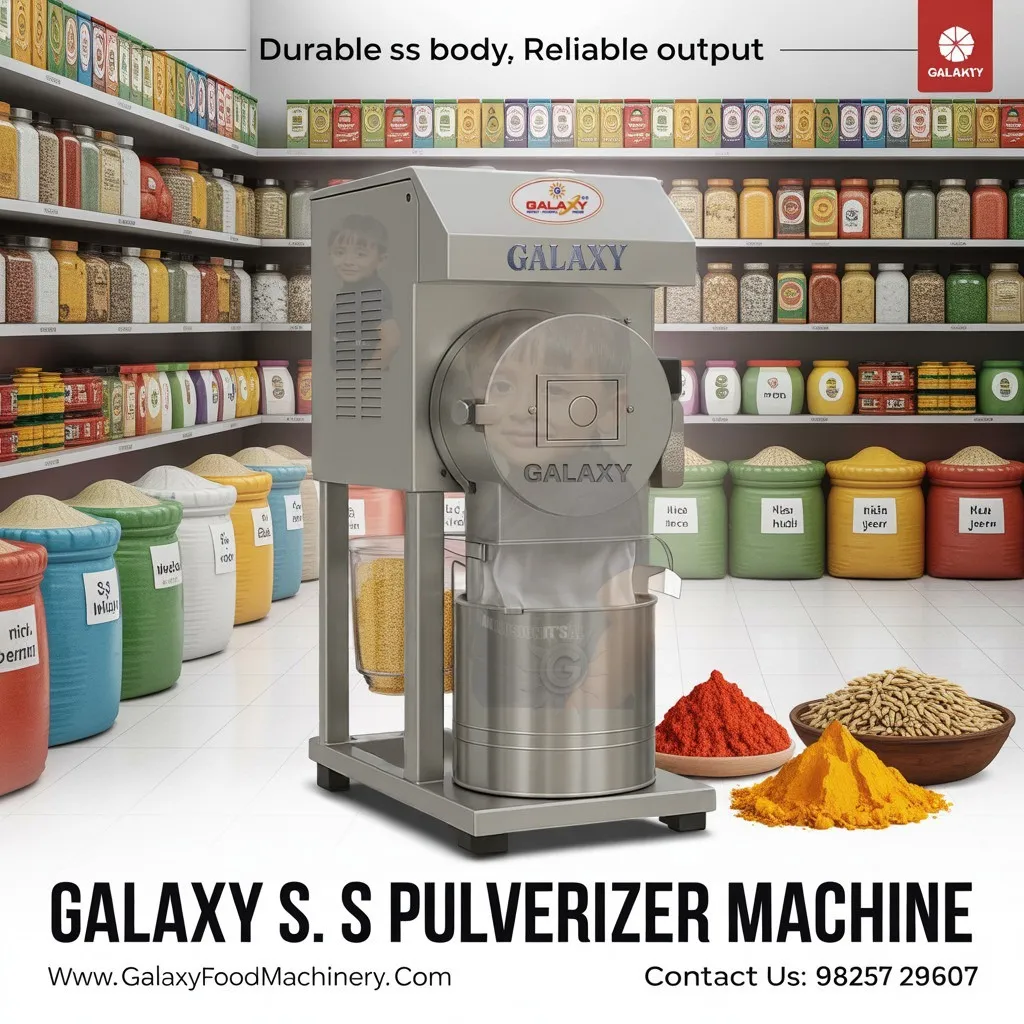 SS Pulverizer Machine in Rishikesh – Efficient Grinding Solutions for Food Processing Businesses