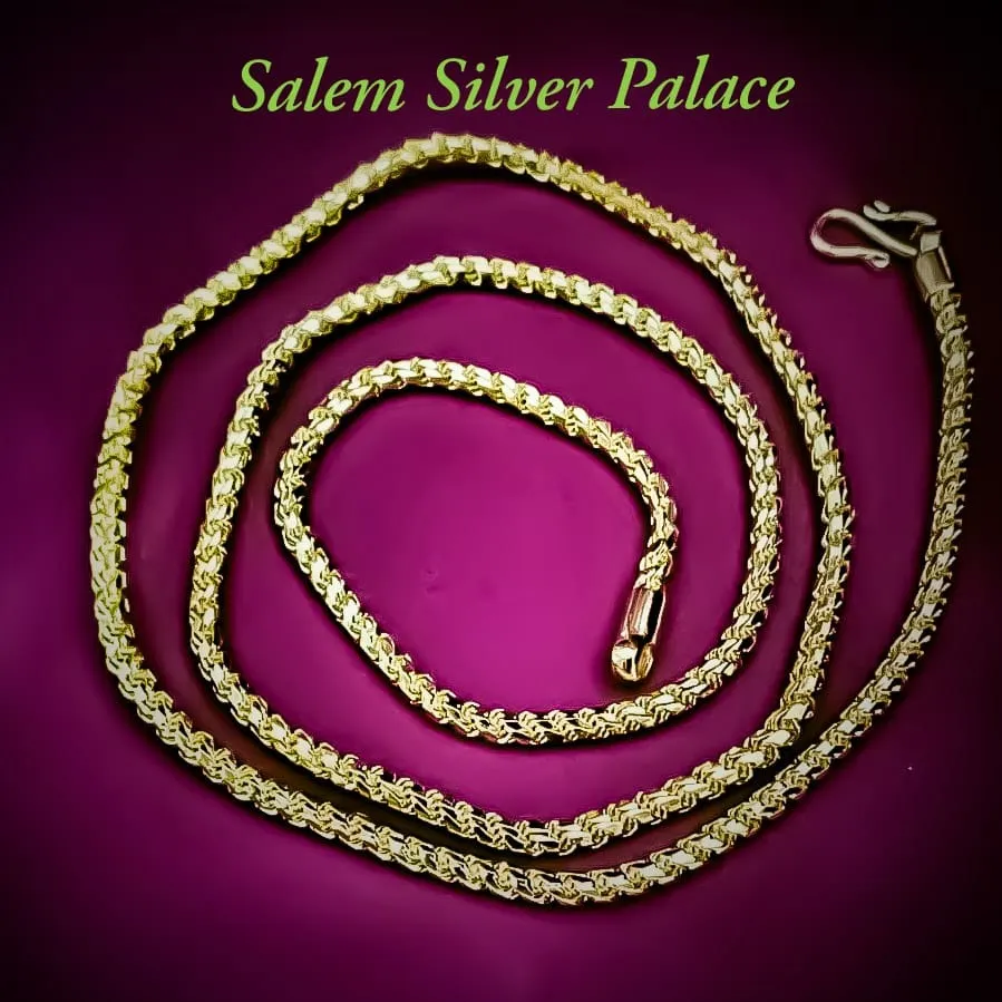 Gold Plated Silver Chain - Murruku/Nice kodi - Wholesale Prices - SSP 6382456939
For More Informat...