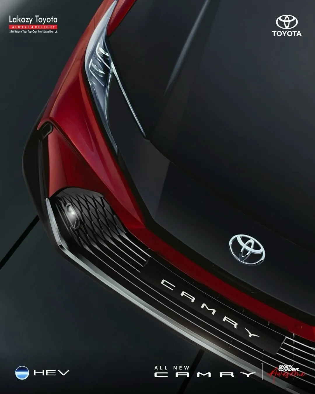 All-New Toyota Camry HEV – Sporty. Sophisticated. Efficient.
Redefining Hybrid Luxury
Experience th...