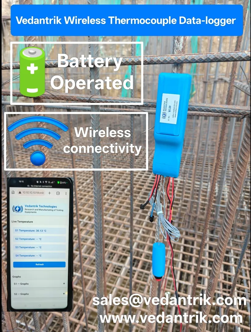 What is the Effect of Wire Length on Mass Concrete Temperature Monitoring?