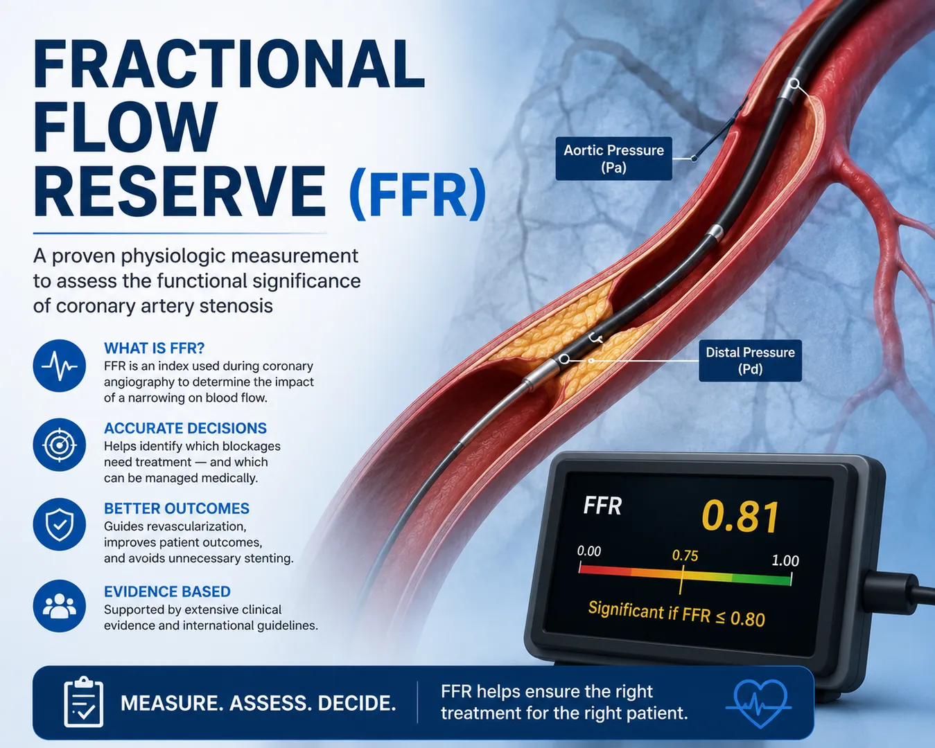 Fractional Flow Reserve (FFR) in Navi Mumbai – Understanding Whether a Heart Blockage Needs Treatmen