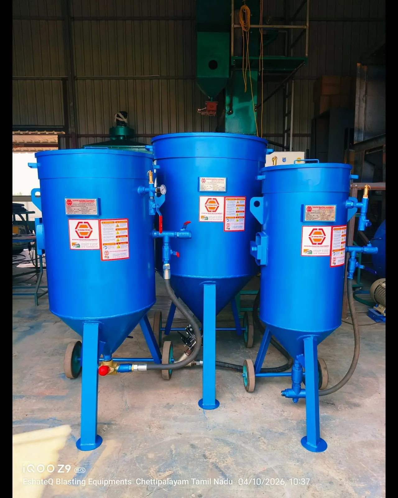 Portable Pressure Blast Pot