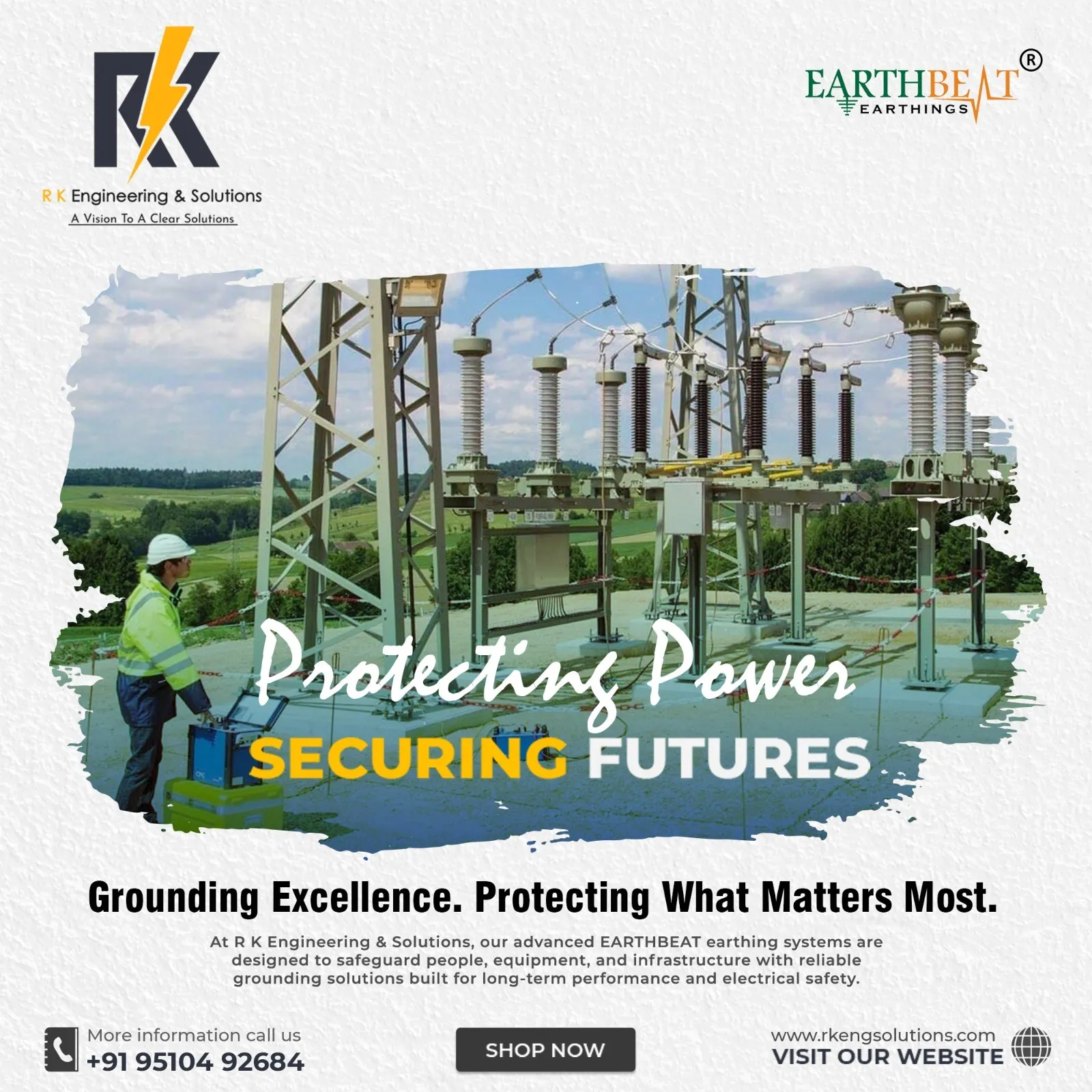 Earthbeat Earthing Systems Exporter in Ahmedabad | RK Engineering & Solutions
