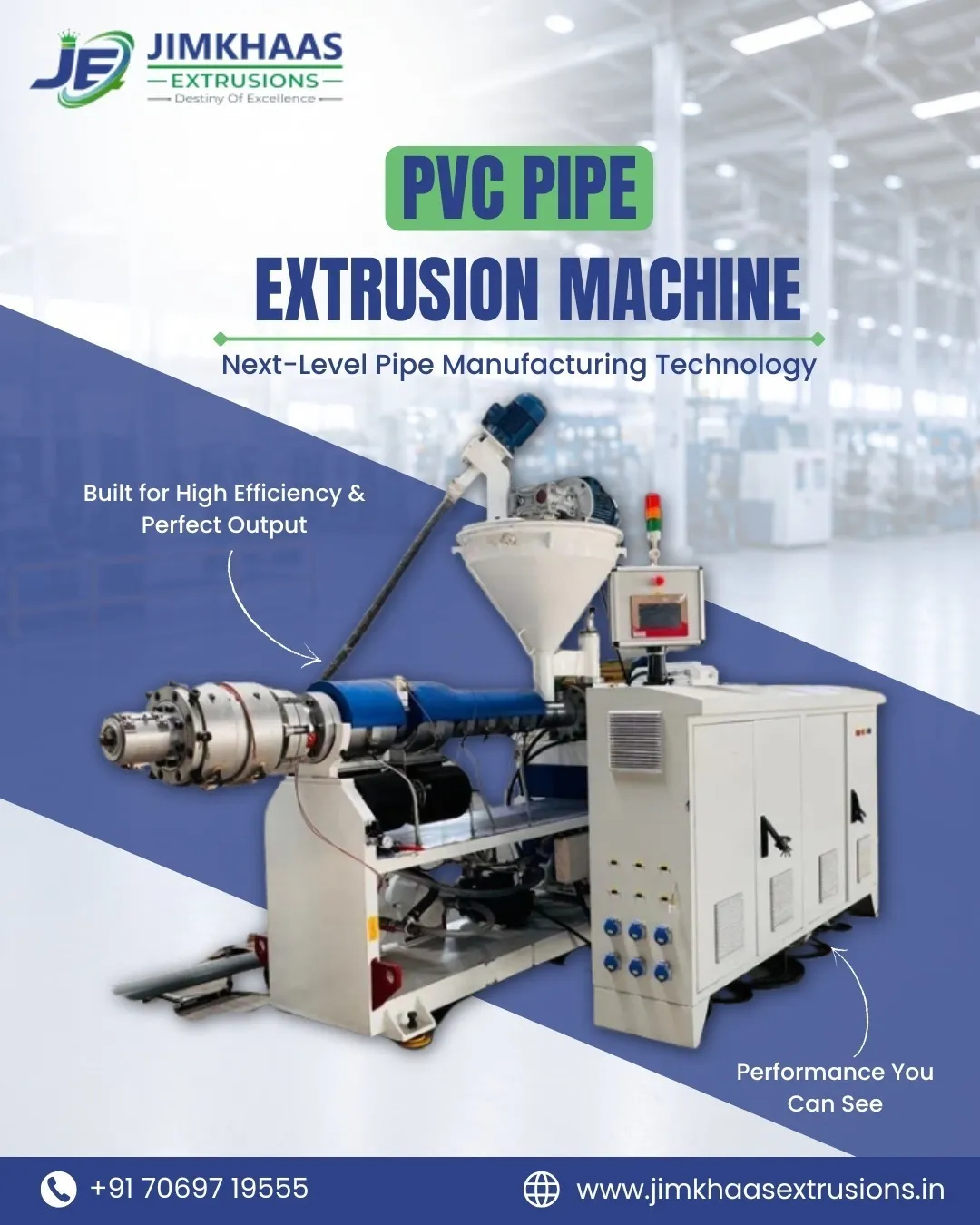 High-Performance PVC Pipe Extrusion Machine – JIMKHAAS EXTRUSIONS