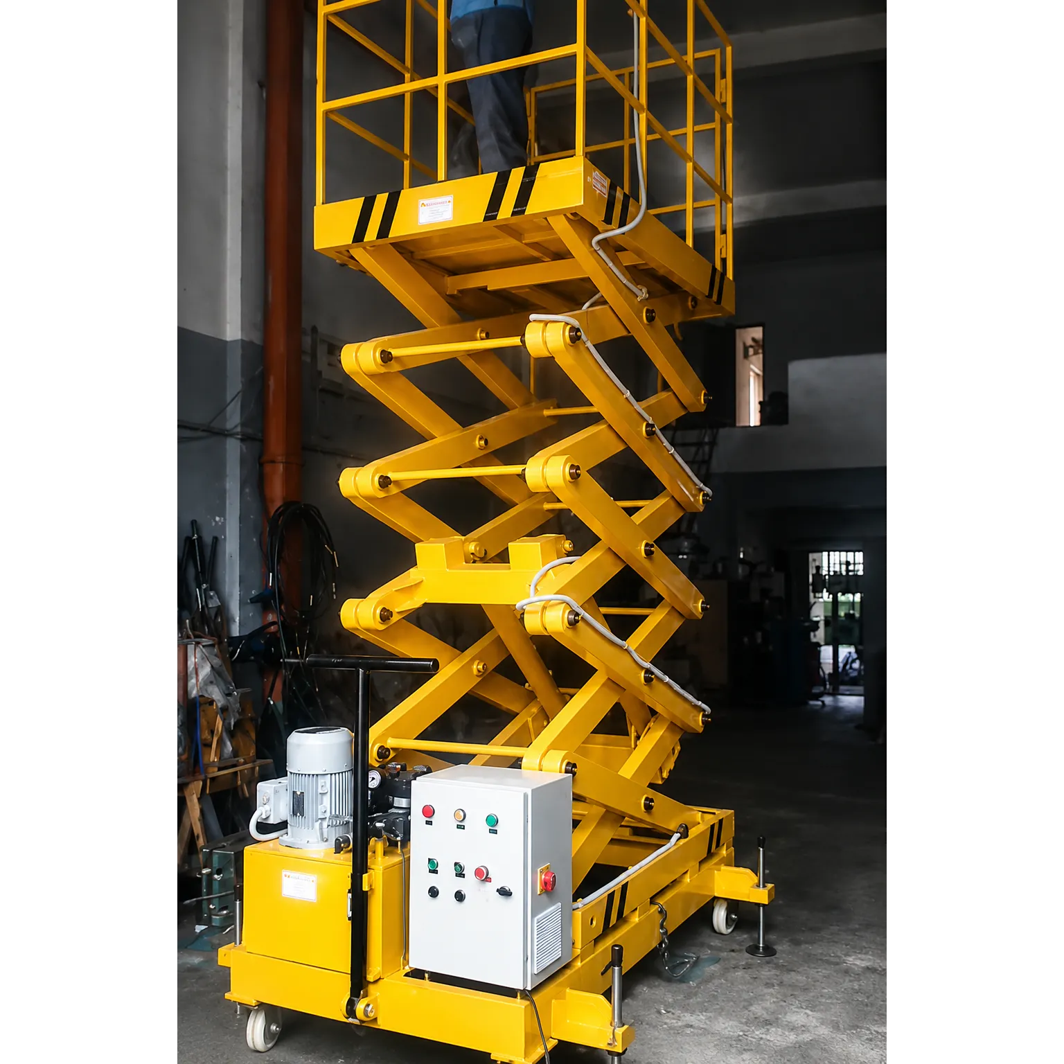 Elevate Your Operations Safely: Custom Hydraulic Scissor Lifts by BHP