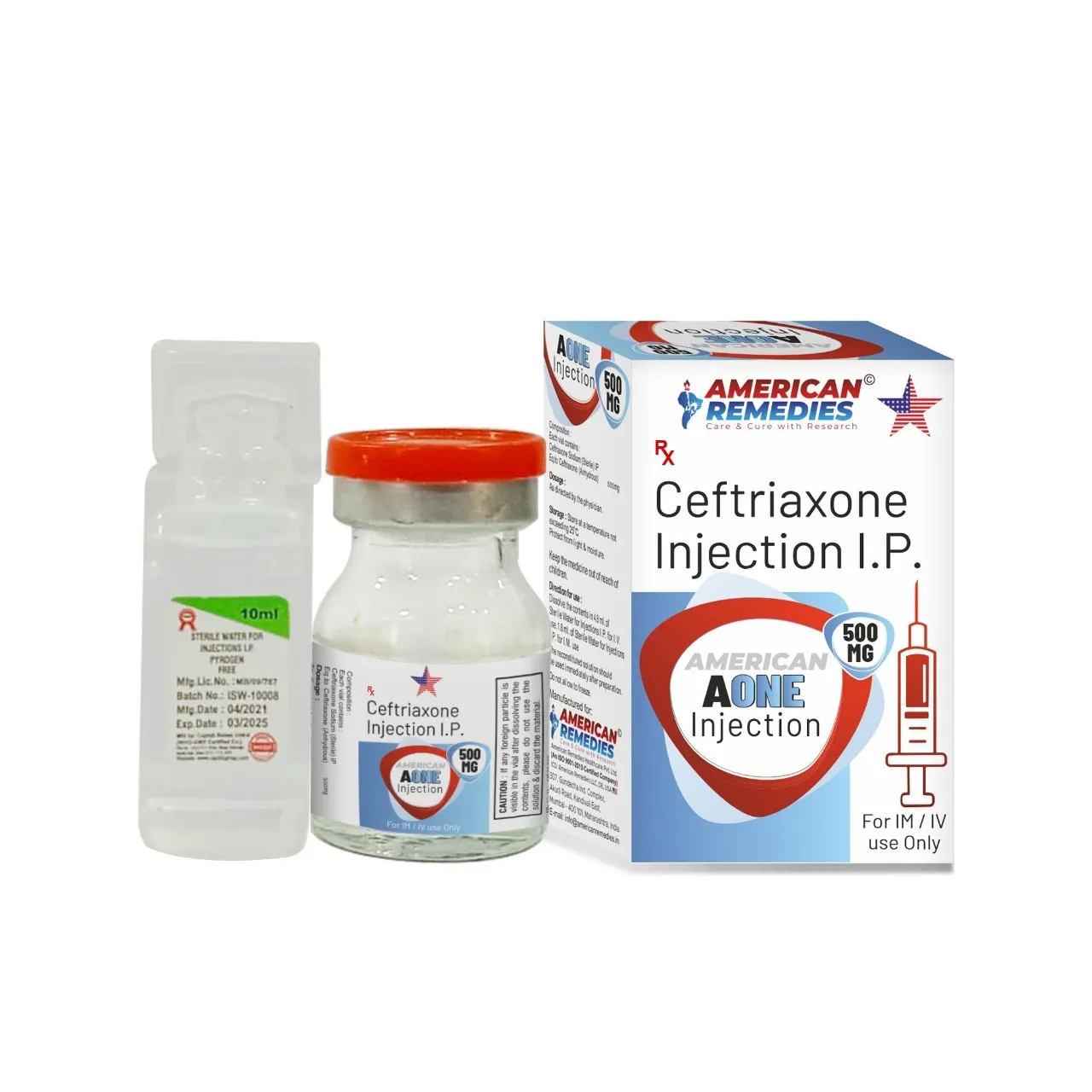 Aone 500 mg Injection Exporter to Washington, USA |City Drug Exporters INDIA