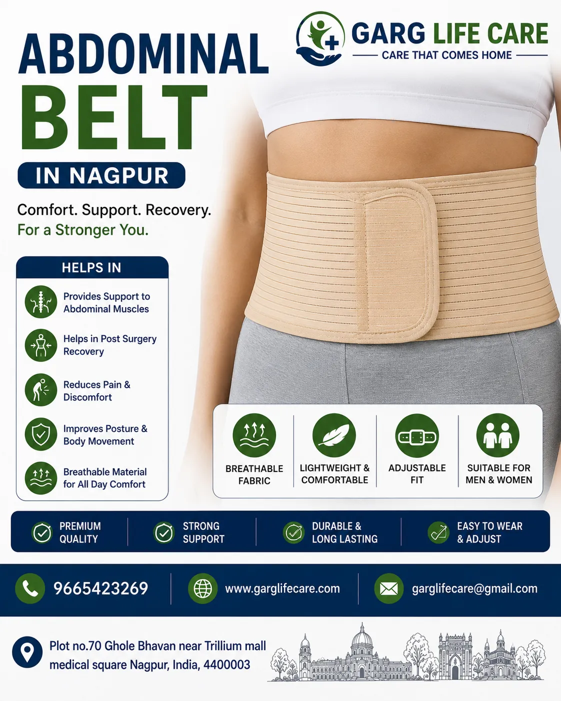 Abdominal Belt in Nagpur – Garg Life Care