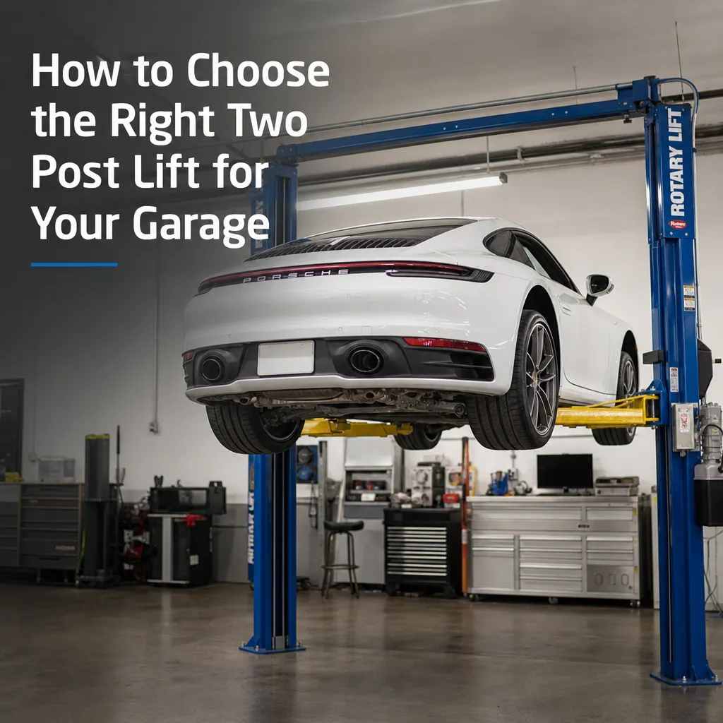 How to Choose the Right Two Post Lift for Your Garage