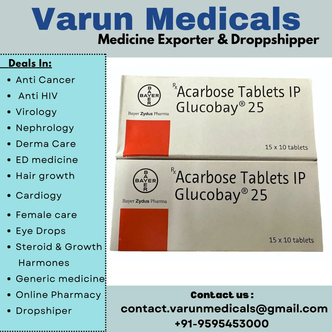 Acarbose Tablets Supplier, Dealer, Exporter
