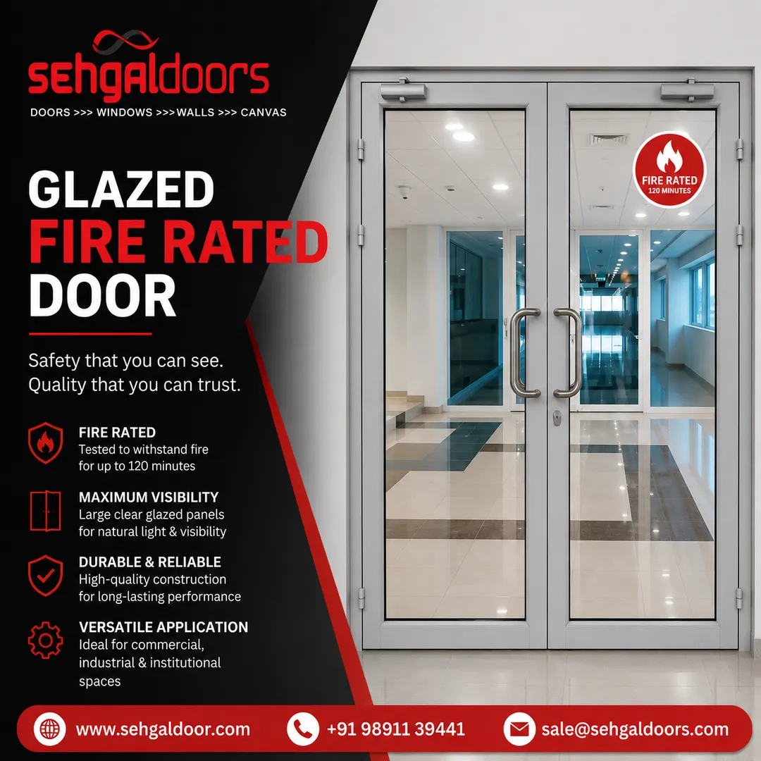 Glazed Fire Rated Doors