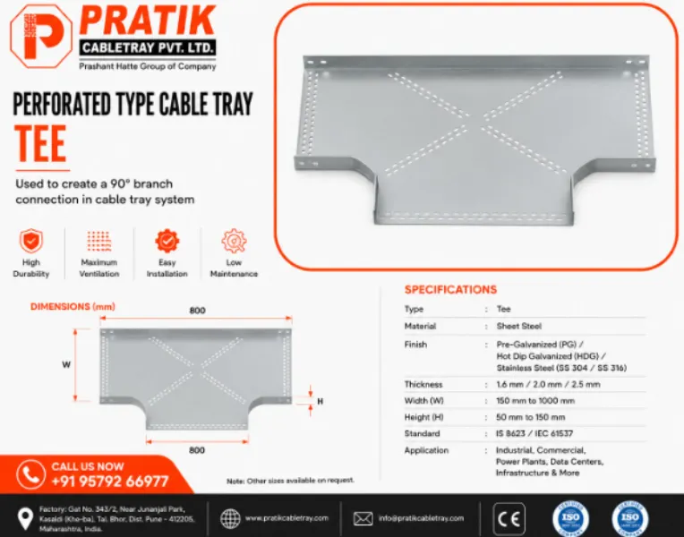 Industrial Cable Tray Manufacturers in Maharashtra
