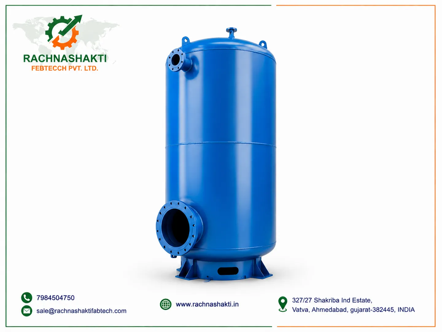 Air Receiver Tank Manufacturer in Ankleshwar