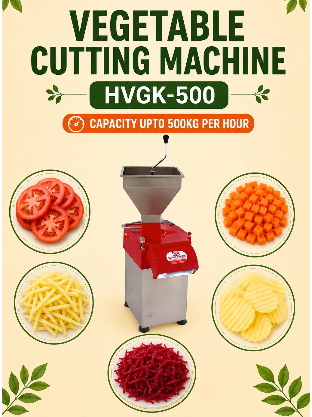 Vegetable Cutting Machine In Coimbatore