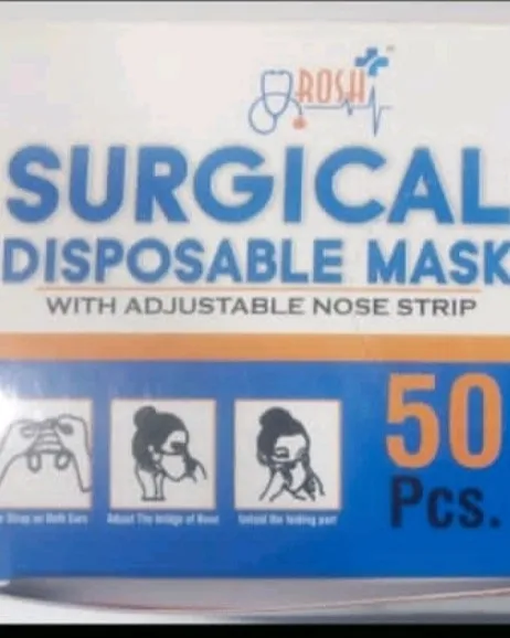 Disposable 3-Ply Use & Throw Face Masks Available In Kalwa West