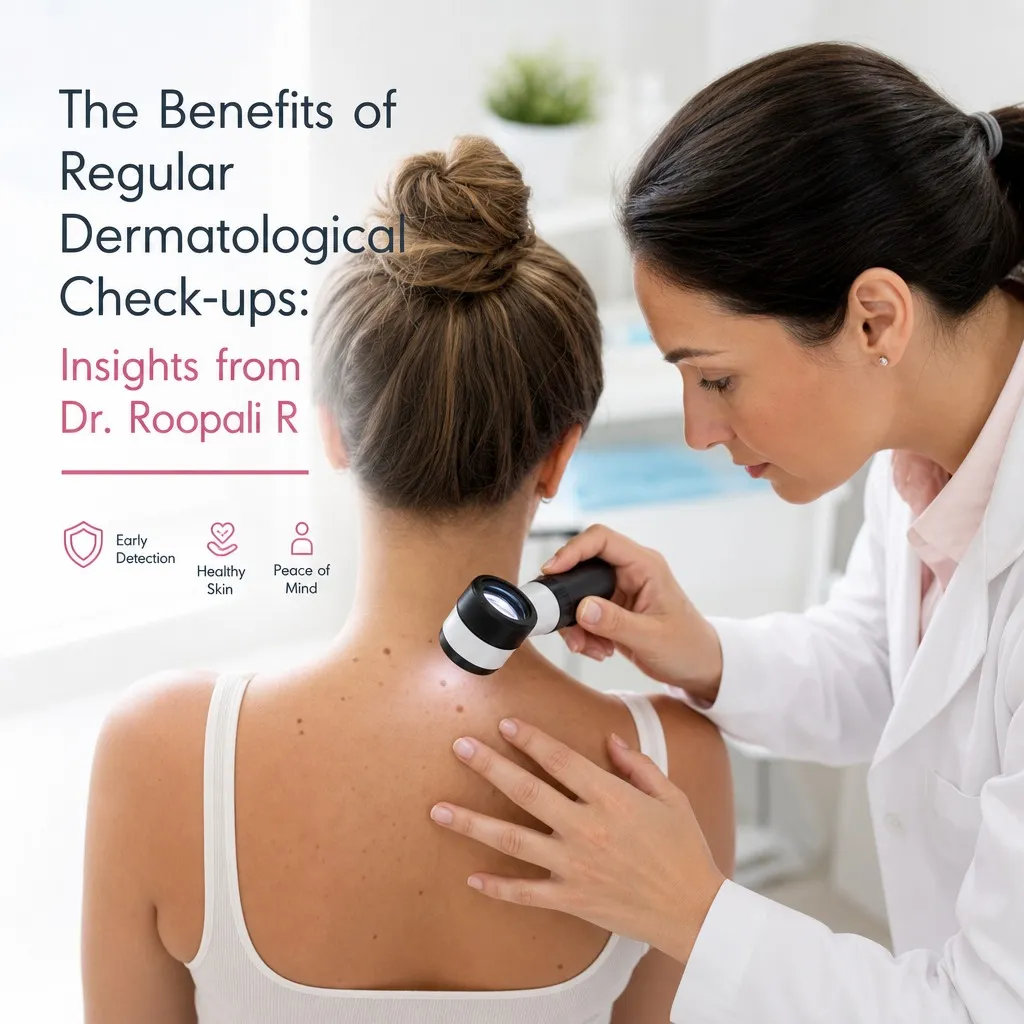 The Benefits of Regular Dermatological Check-ups: Insights from Dr. Roopali R