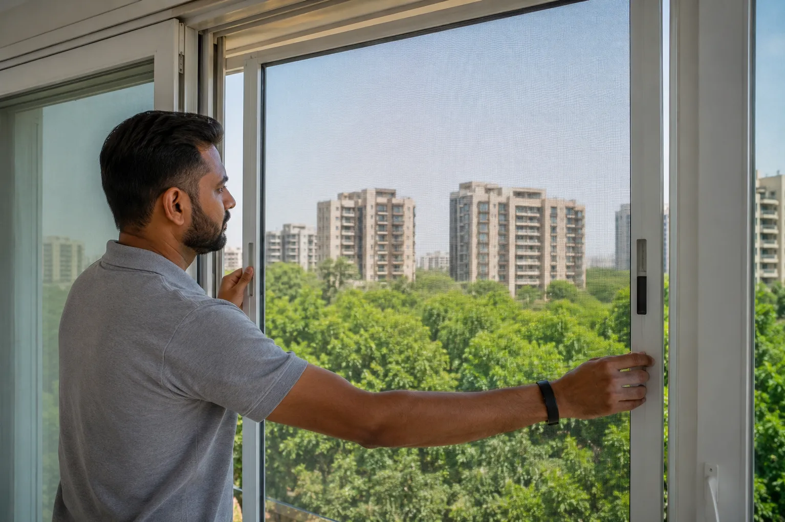 uPVC Mosquito Net Specialist in Gurugram for Modern Window and Door Systems