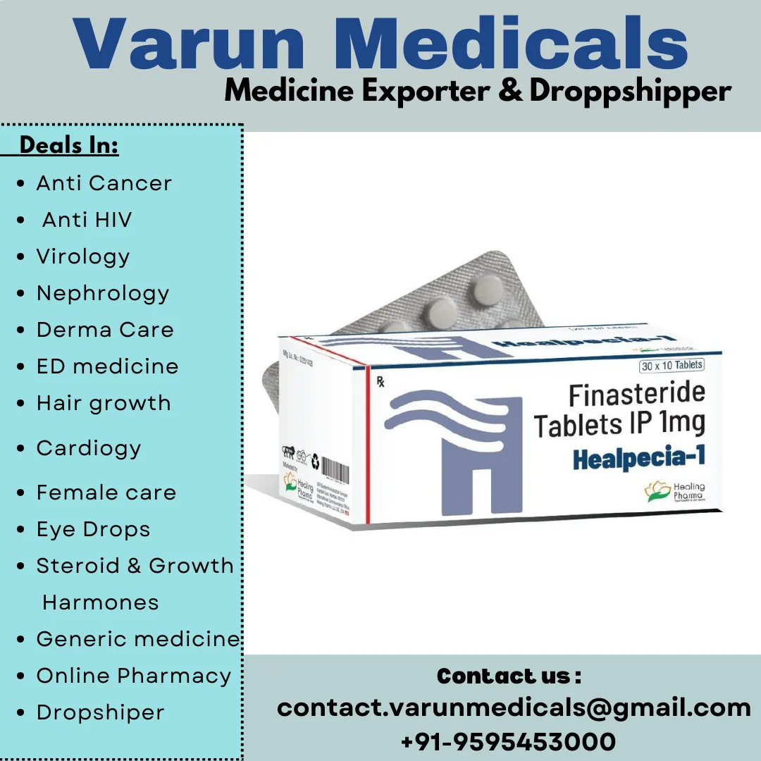Finasteride Tablets Supplier, Dealer, Exporter