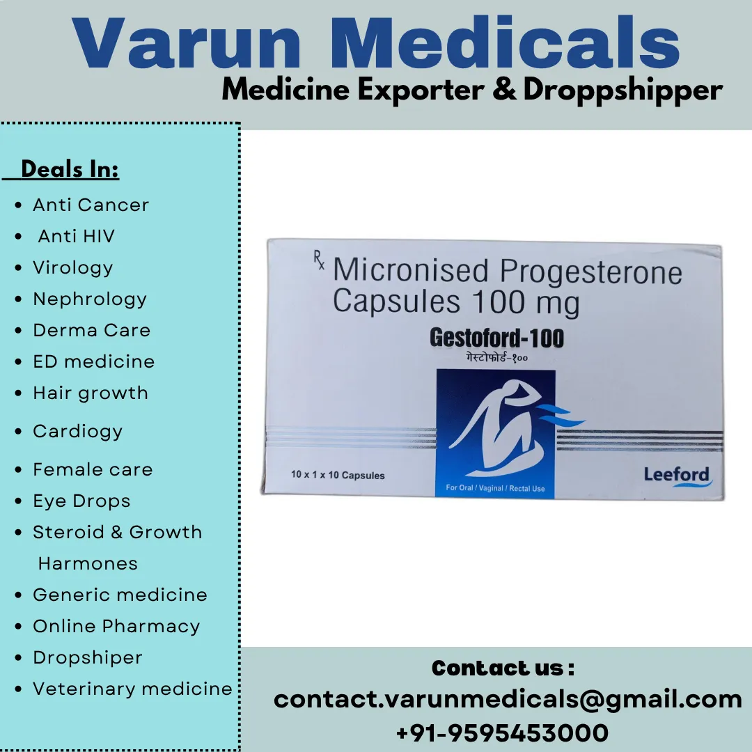 Micronised Progesterone Capsules Supplier, Dealer, Exporter