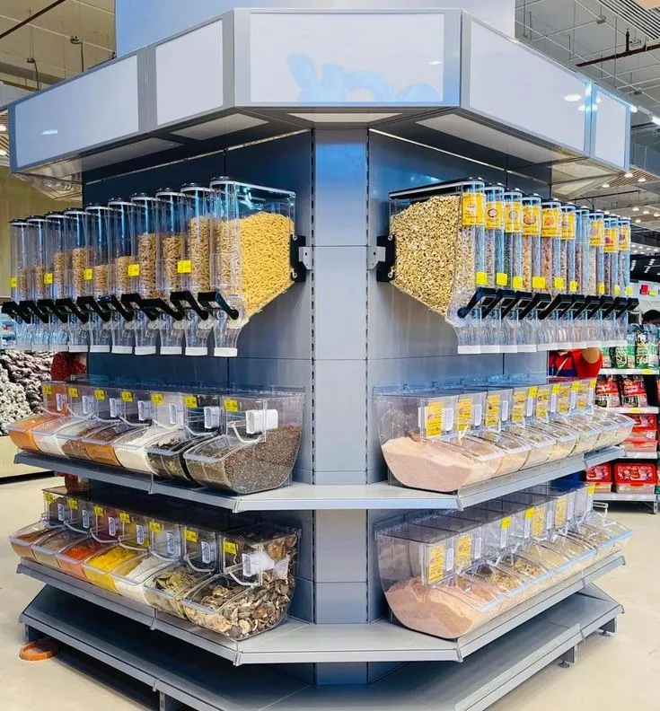 Supermarket Wall mounted Cereal Dispenser Price in Mumbai