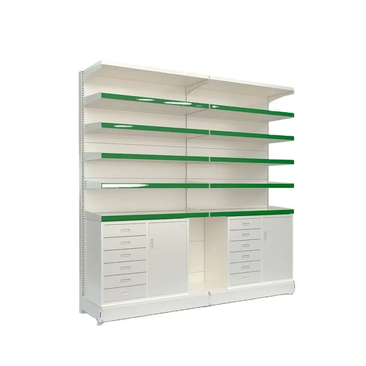 Pharmacy Display Racks with Storage In Delhi