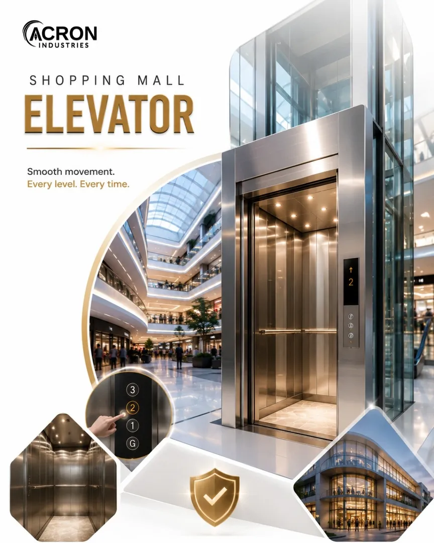 Designed for high-traffic spaces. Built for seamless movement.
Premium shopping mall elevators that...