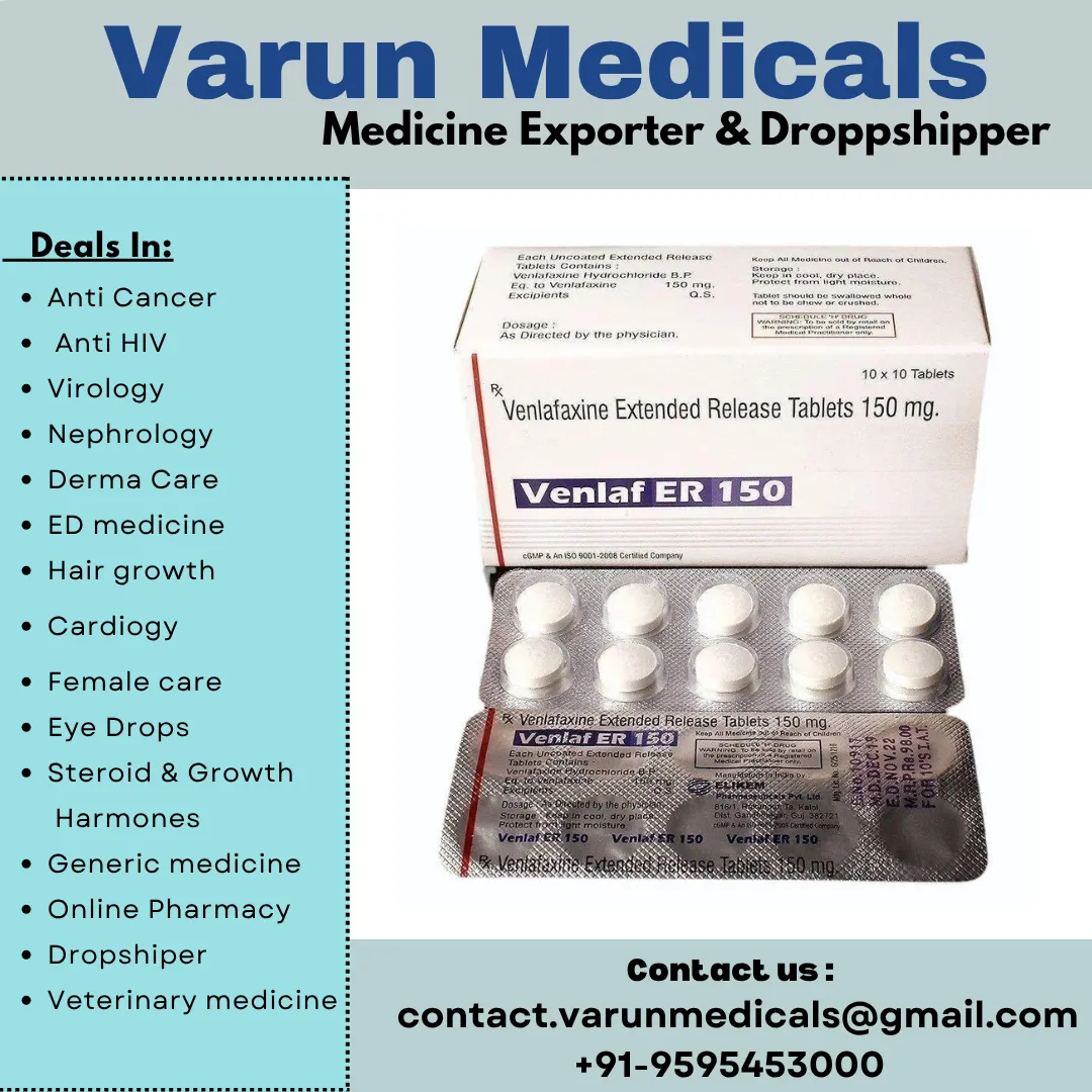Venlafaxine Tablets Supplier, Dealer,Exporter
