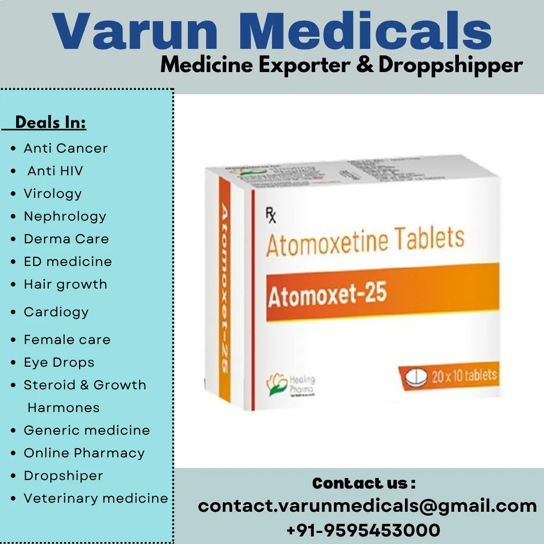 Atomoxetine Tablets Supplier, Dealer, Exporter