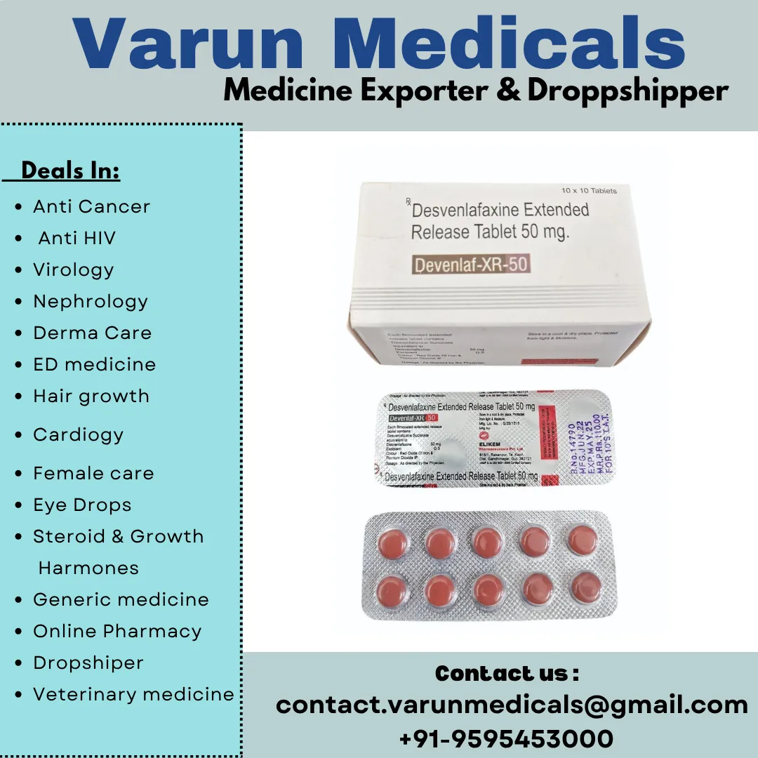 Desvenlafaxine Tablets Supplier, Dealer, Exporter