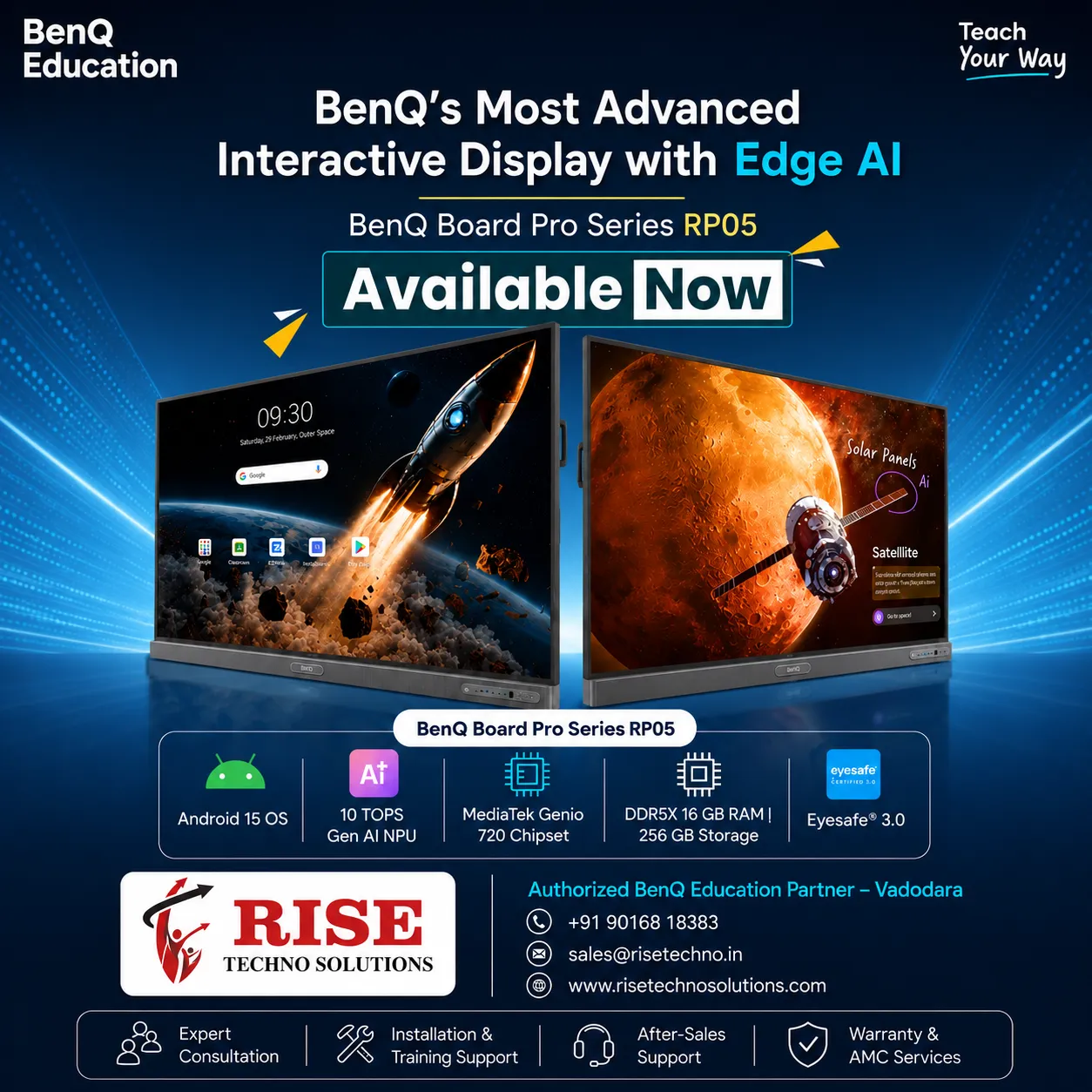 ๐ Introducing BenQ RP05 โ The Future of Interactive Learning with Edge AI