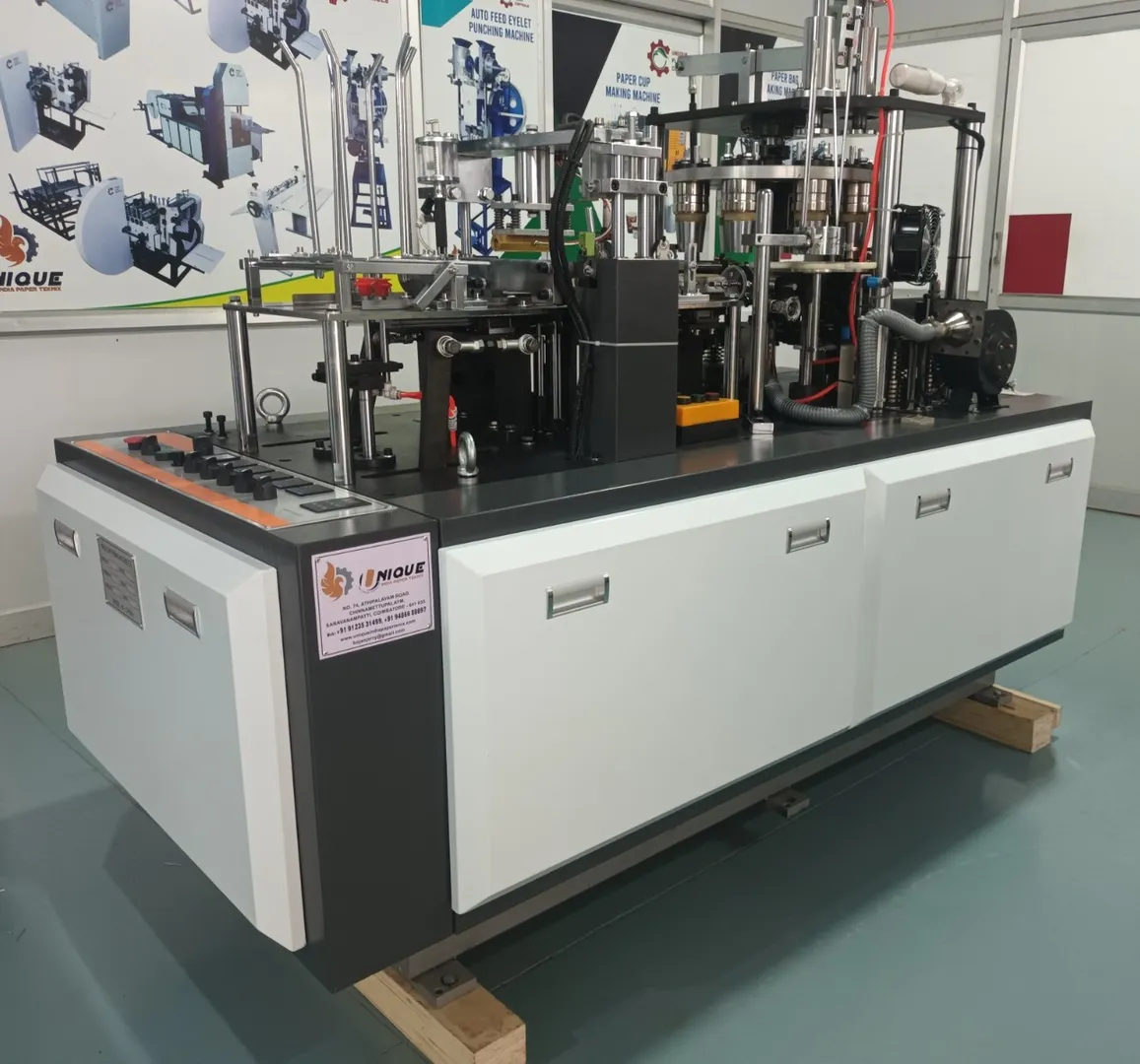 JJ Mark High speed cup making machine is available in Coimbatore