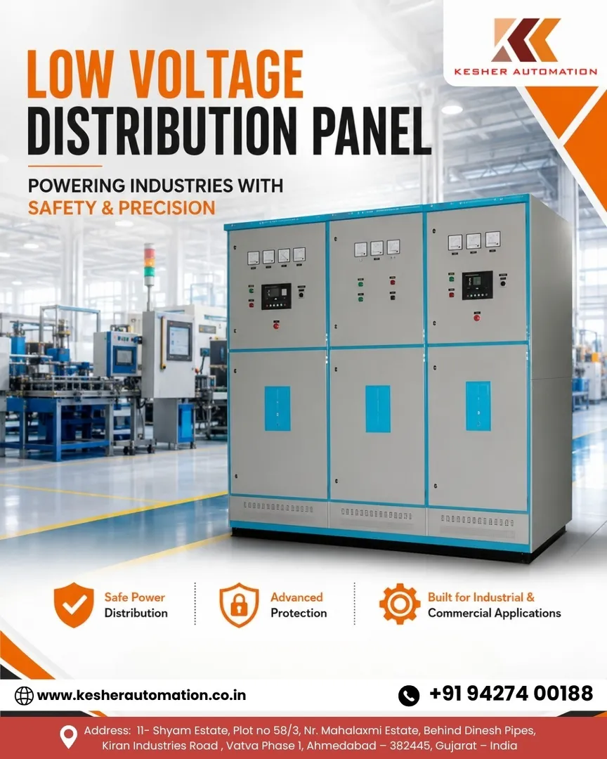 Low Voltage Distribution Panel in Ahmedabad | KESHER AUTOMATION