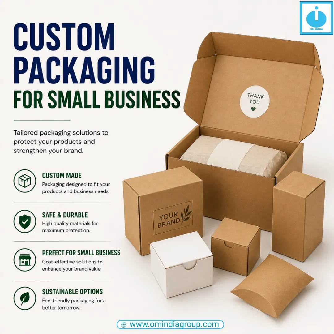 Custom Packaging for Small Business | Om India Packaging